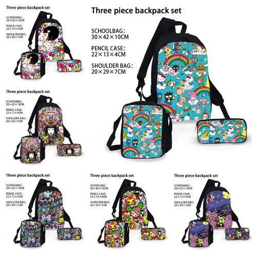 Set zaino scuola - , anime