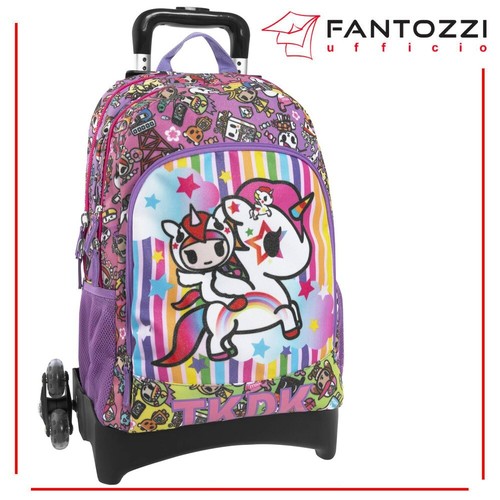 Tokidoki trolley tre ruote - trolley,